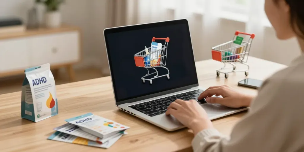 Buy Ritalin online: Convenient shopping experience for ADHD medication on an e-commerce platform.