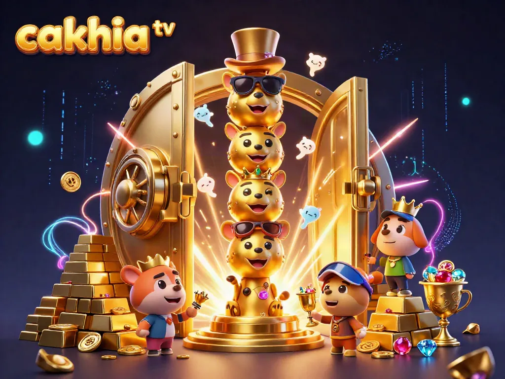 Engage with the dynamic action of cakhia tv as you discover vivid 3D casino elements and characters.