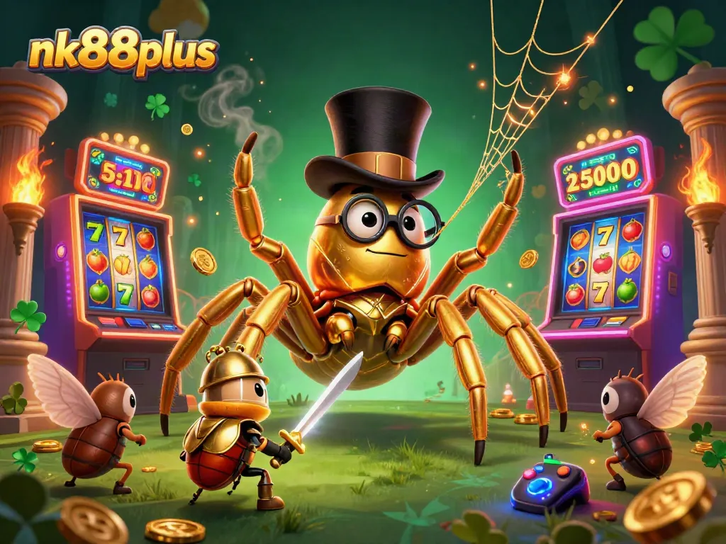 Engage in thrilling gameplay at nk88plus with vibrant slot machines and captivating characters.