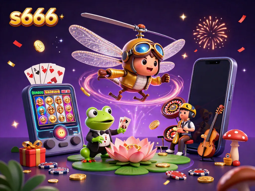 Engage with the vibrant s666 casino world where the dragonfly pilot oversees thrilling gaming experiences.