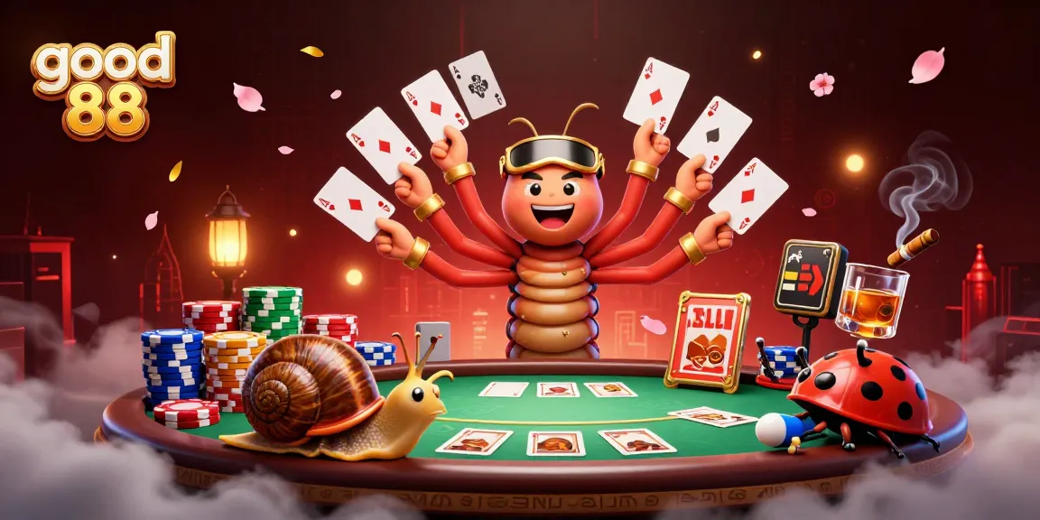Experience thrilling casino action with good 88 at a vibrant poker table filled with excitement.