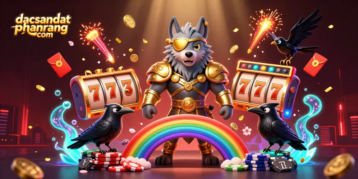 Spin to win with dacsandatphanrang com in this ultra-detailed 3D casino illustration full of excitement.