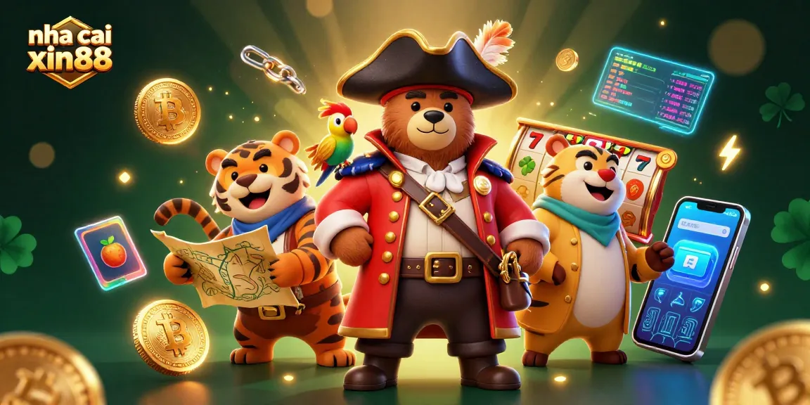 Experience the thrill of nha cai xin88 with dynamic slot action and captivating characters.