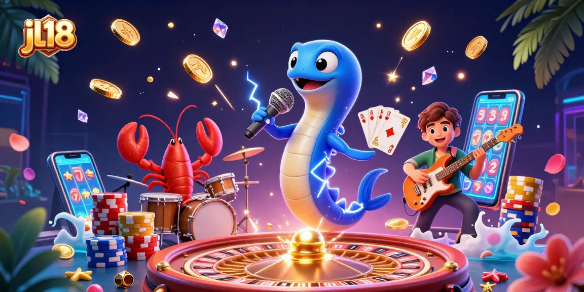 Engage in thrilling gaming at JL18's underwater casino with dynamic characters and rewarding gameplay.