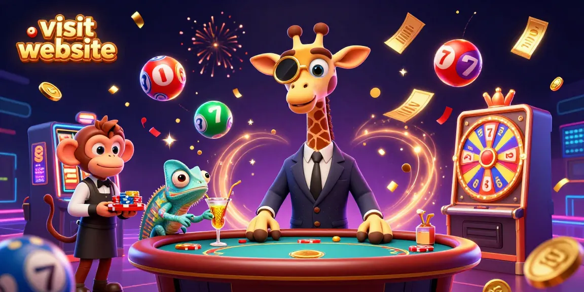 Gamblers should visit website for an exciting 3D casino scene with vibrant characters and dynamic games.