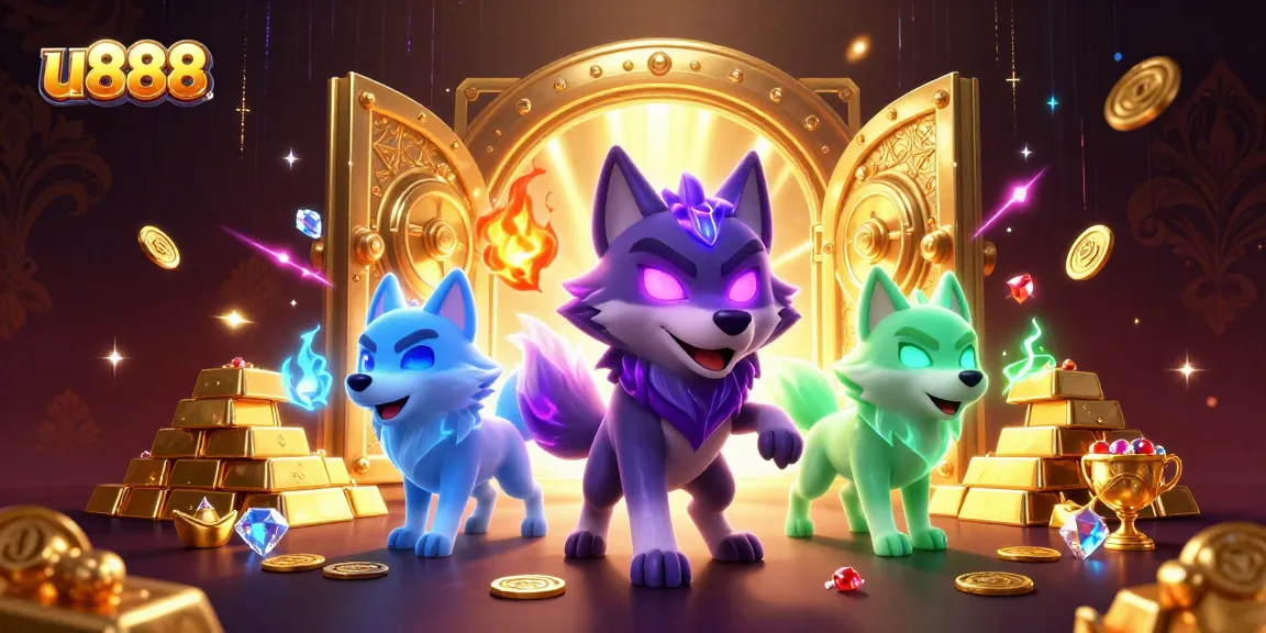 Engage with u888, a thrilling online casino adventure featuring spectacular ghostly wolves and golden treasures.