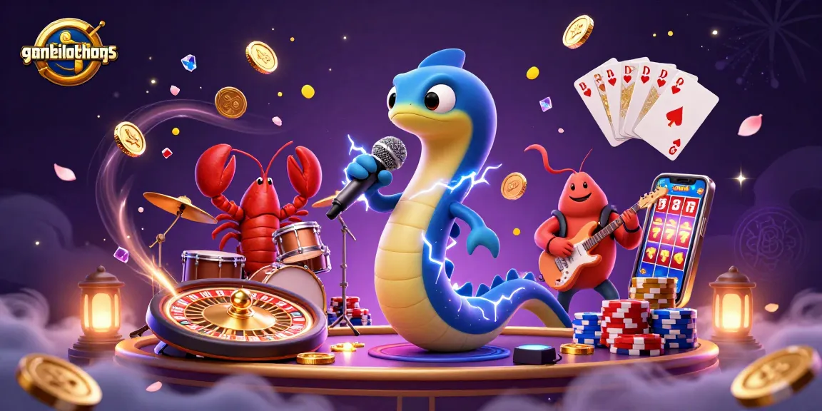 Experience vibrant gaming at gamebaidoithuong5 with a dazzling underwater casino illustration.