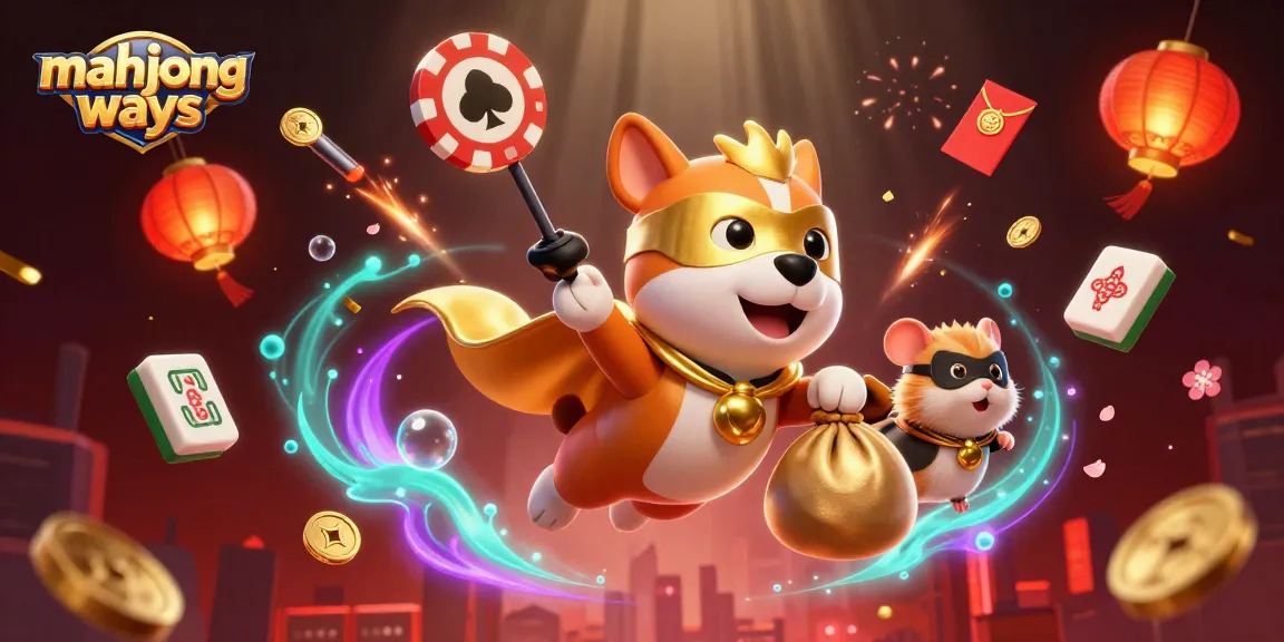Experience the excitement of mahjong ways with vibrant characters and dynamic casino elements.